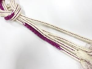 正絹　手組帯締め